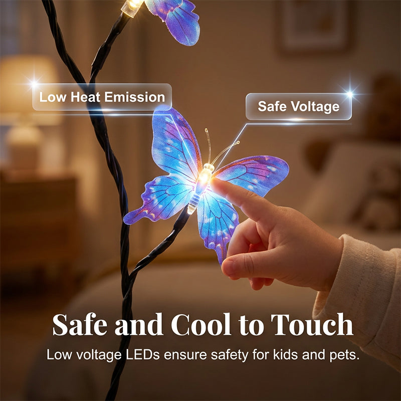🥳2026 HOT SALE🌿Romantic Butterfly Vine LED Lights