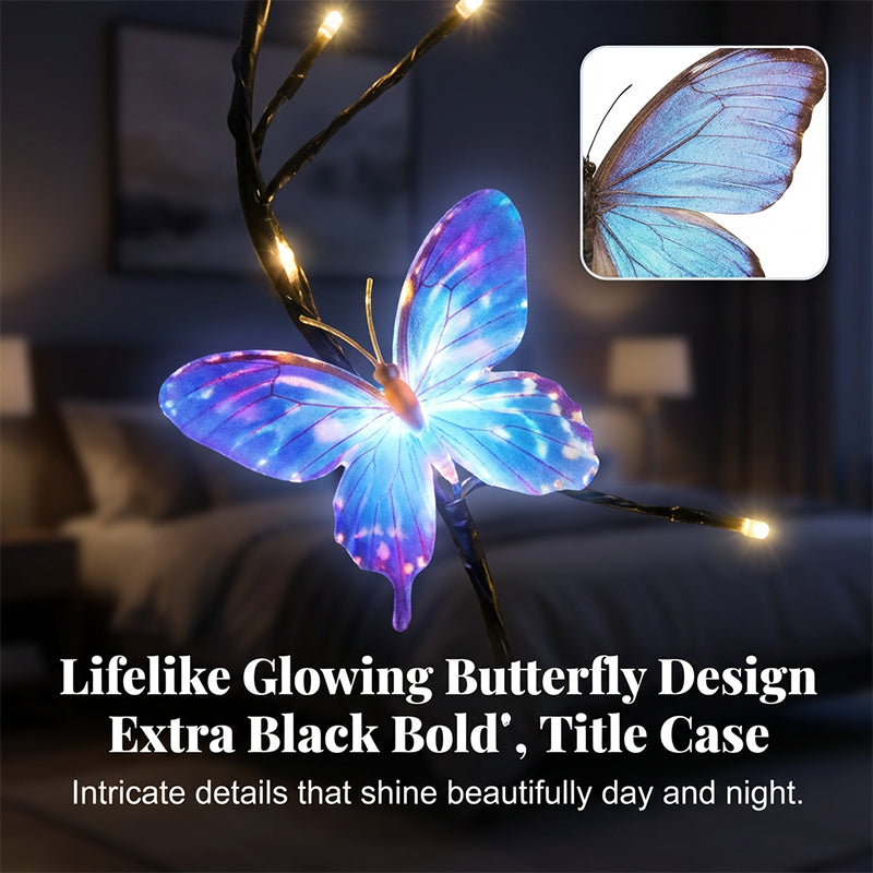 🥳2026 HOT SALE🌿Romantic Butterfly Vine LED Lights