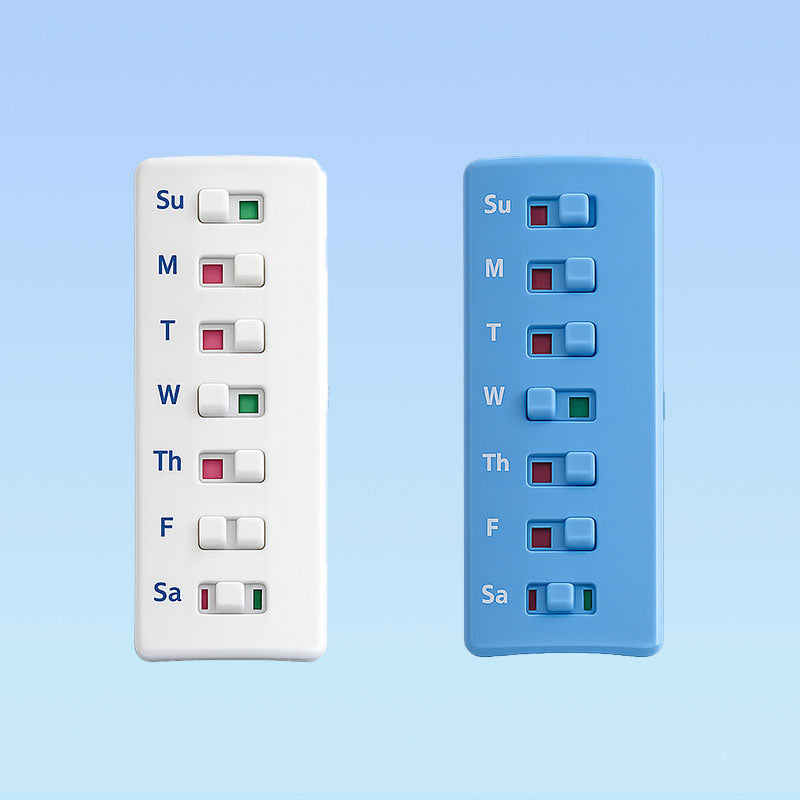 💊 Weekly Pill Reminder Tracker For Seniors & Caregivers ✨