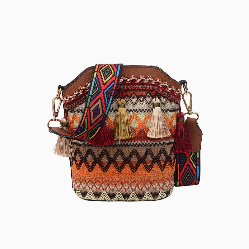 ✨2026 New Handmade Fringed Bucket Bag