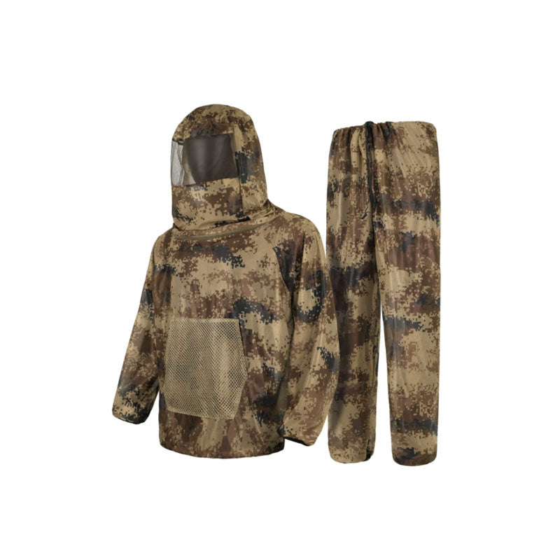 🦟🎯Camouflage Mosquito Hunting Suit – Breathable Bug Protection for Hunting & Outdoor Use