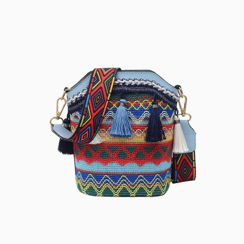 ✨2026 New Handmade Fringed Bucket Bag