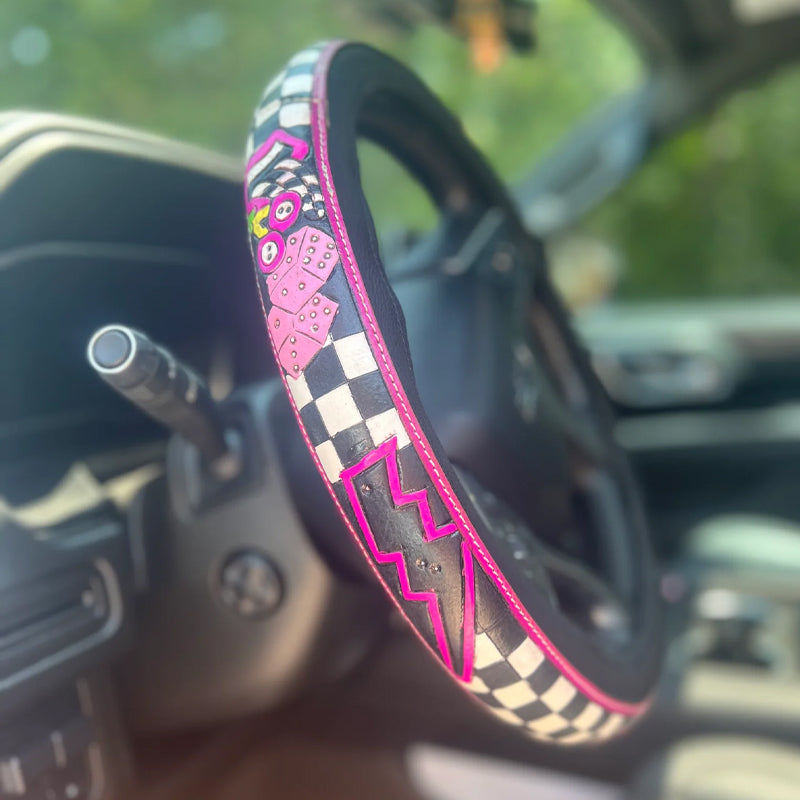 💥Limited-time offer🤠 Western Cowboy Steering Wheel Cover