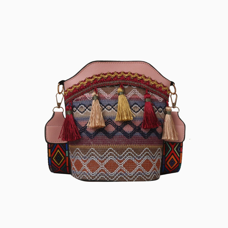 ✨2026 New Handmade Fringed Bucket Bag
