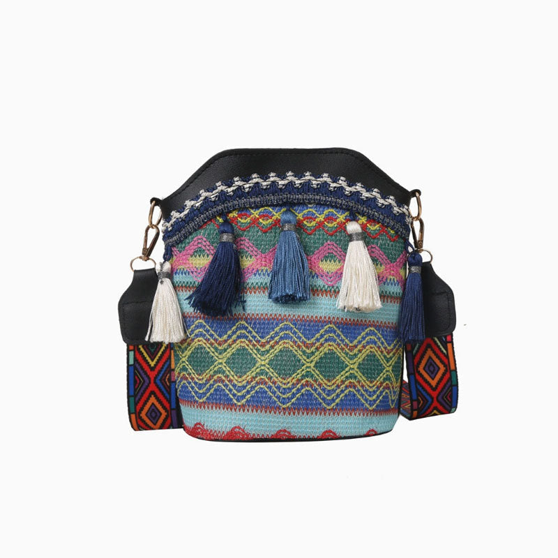 ✨2026 New Handmade Fringed Bucket Bag