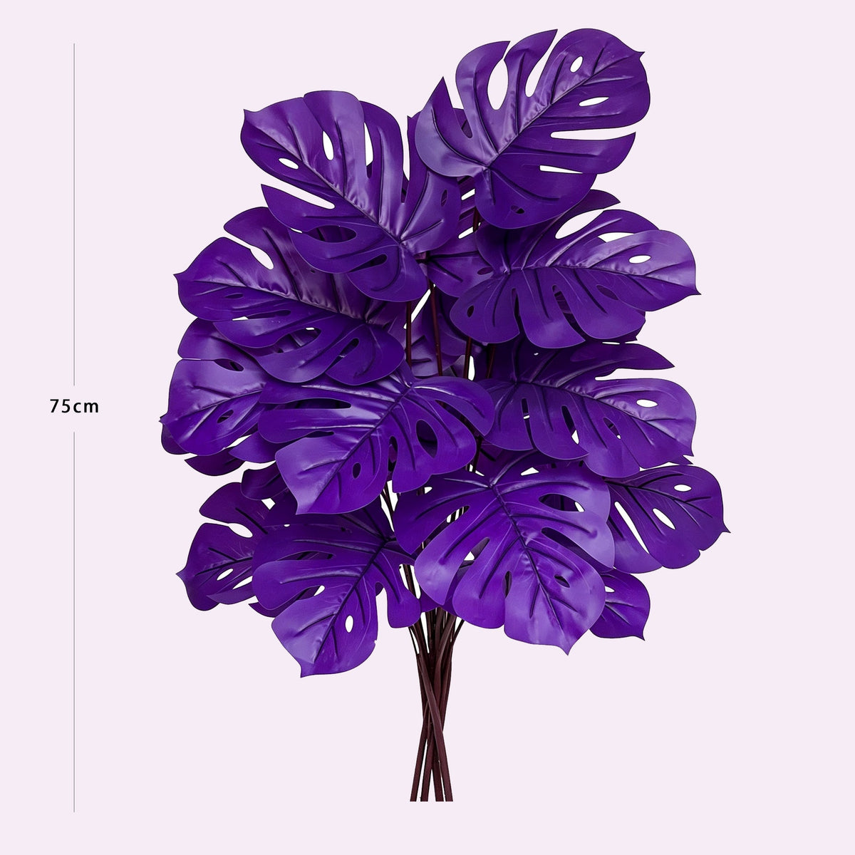💜Artificial Purple Monstera Plant