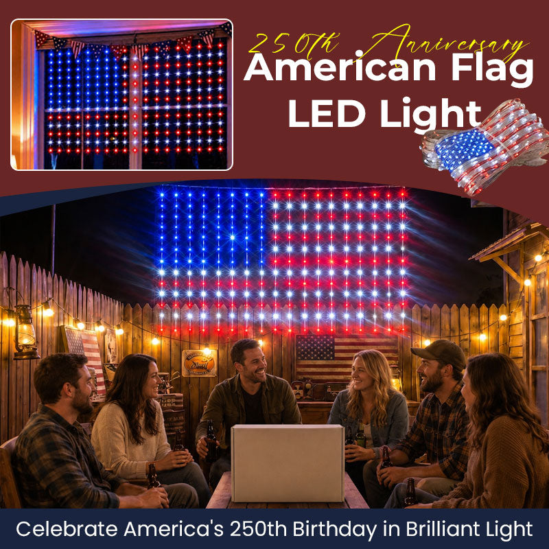 ⭐250th Anniversary American Flag LED Light