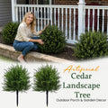 🌿Artificial Cedar Landscape Tree – Outdoor Porch & Garden Decor