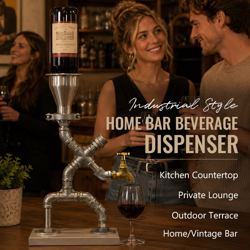Industrial Style Gravity Drink Dispenser🏡 🍻