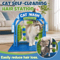 🐾 Self‑Service Cat Grooming Station – Stress‑Free Loose Fur Collector For Indoor Cats