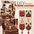 🎄 DIY Christmas Diamond Painting Table Runner Kit | Sparkling Holiday Table Decor