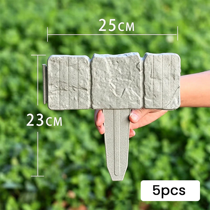 🌱Elegant garden retaining wall