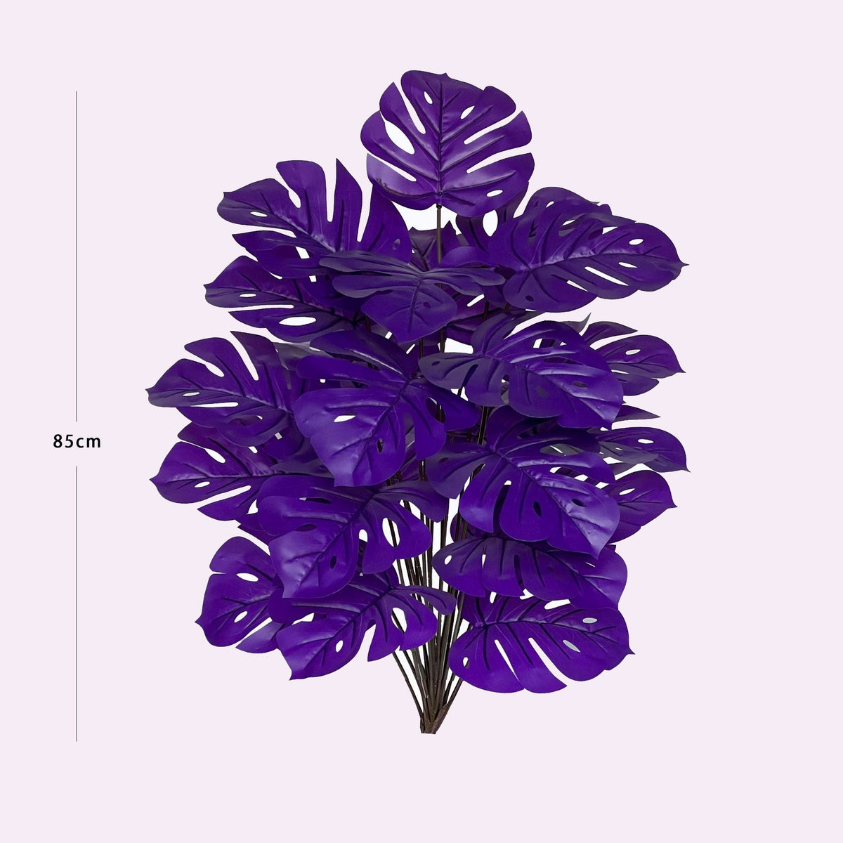 💜Artificial Purple Monstera Plant