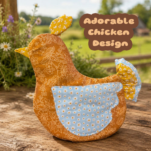 Cute Chick Shaped Heat Resistant Oven Mitt 🐥✨🍳