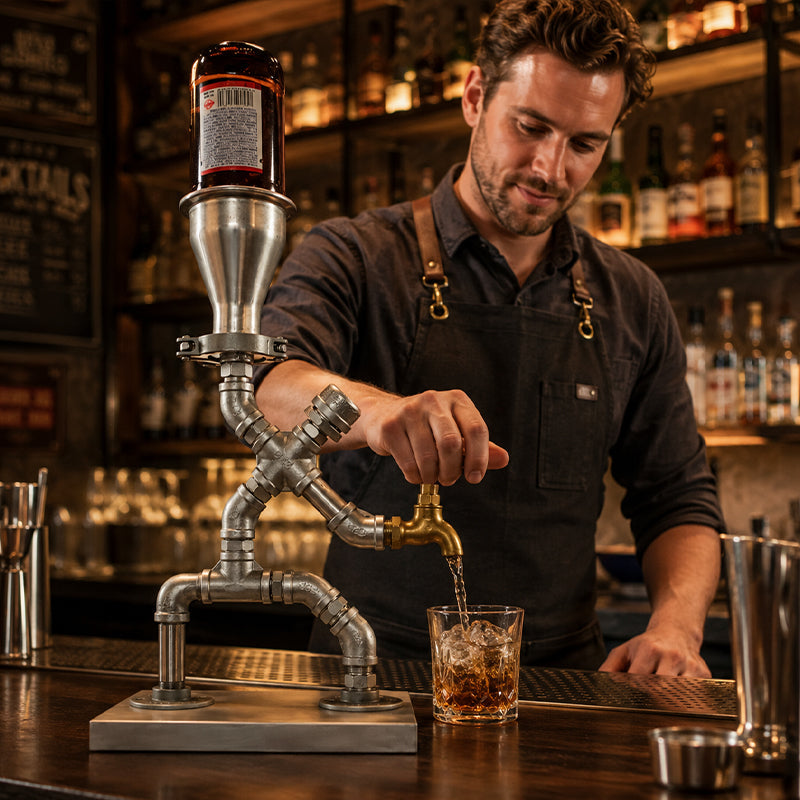 Industrial Style Gravity Drink Dispenser🏡 🍻