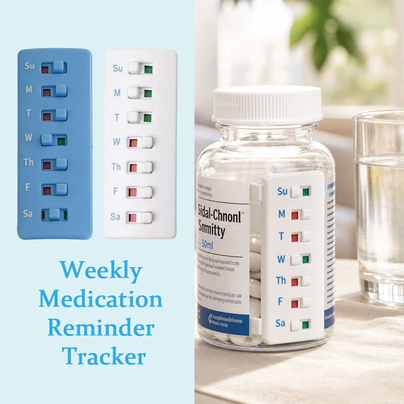 💊 Weekly Pill Reminder Tracker For Seniors & Caregivers ✨