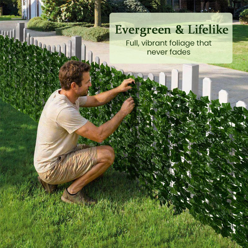 🌿 Instant Green Privacy Fence