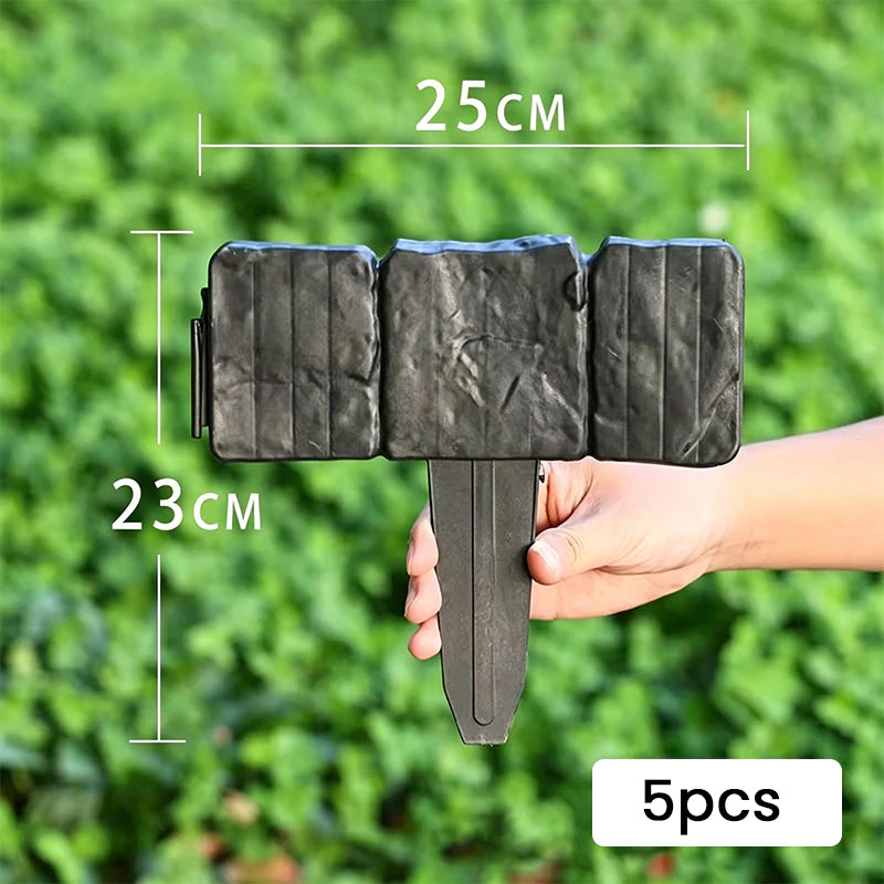 🌱Elegant garden retaining wall