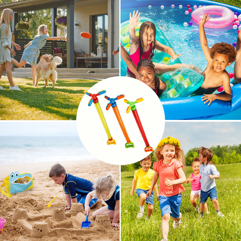 💦 Upgraded 360° Rotating Water Blaster For Kids 🌊