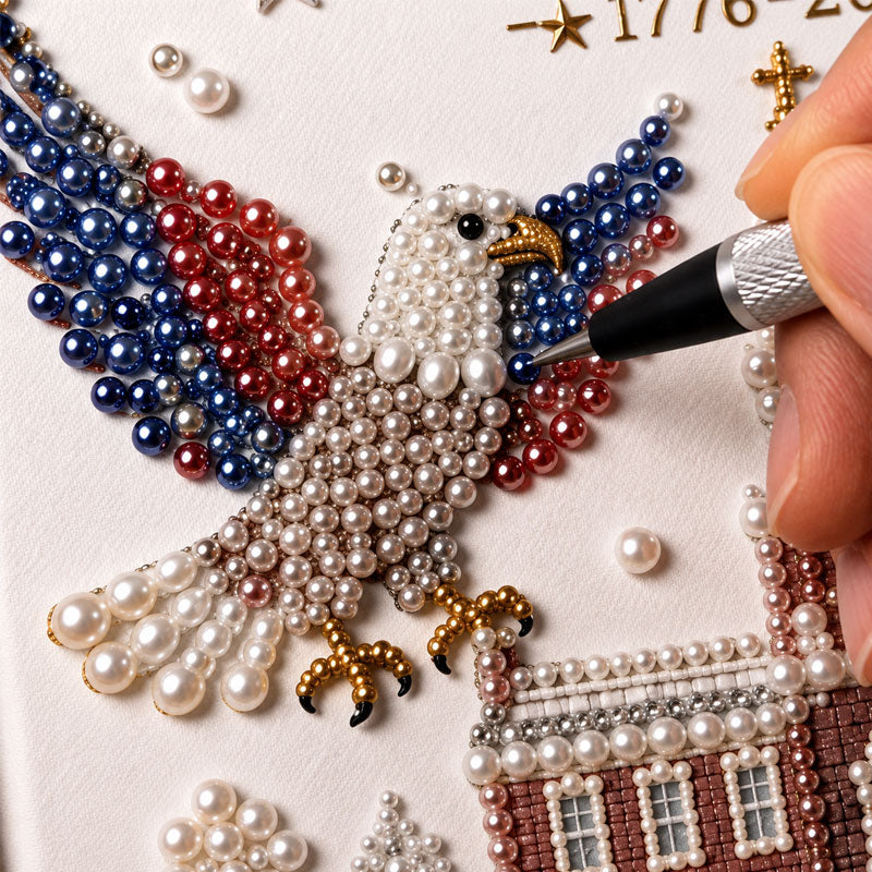 USA 250th Anniversary DIY Diamond Painting Kit✨💎