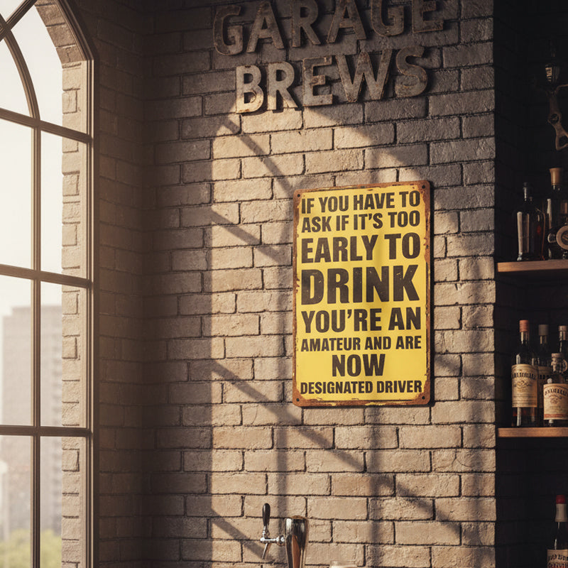📢📢LAST DAY SALE 50% OFF😂🍺 Fun Drinking Metal Signs