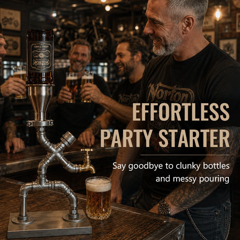 Industrial Style Gravity Drink Dispenser🏡 🍻