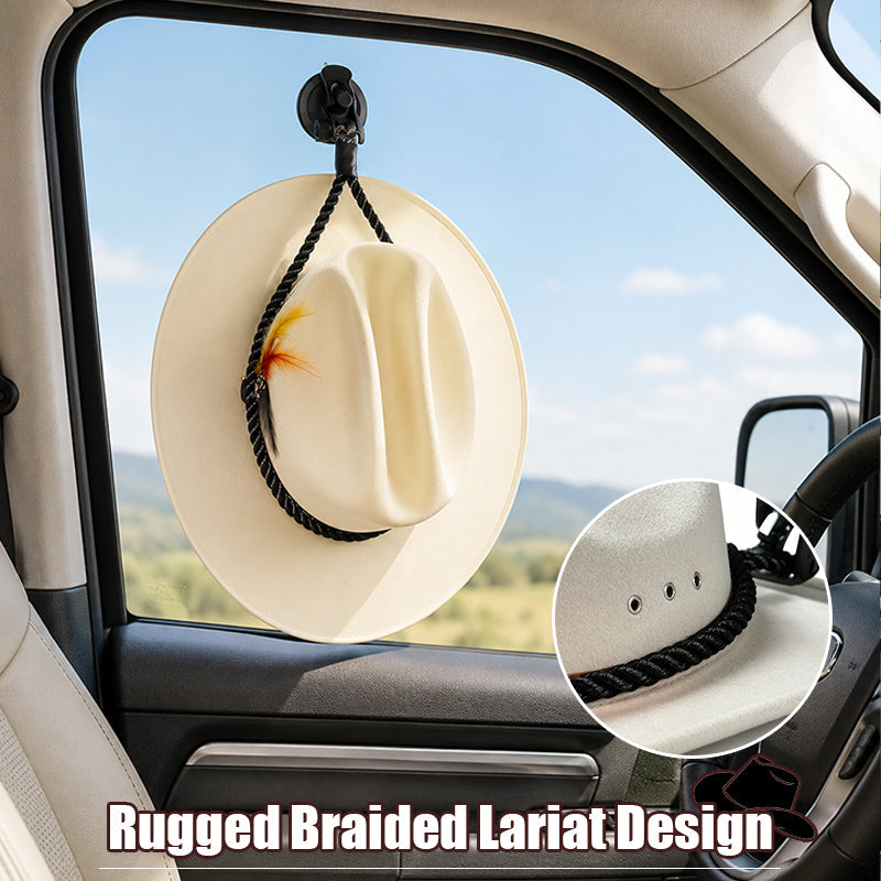 🤠Suction Cup Cap Holder – Space-Saving Hat Organizer