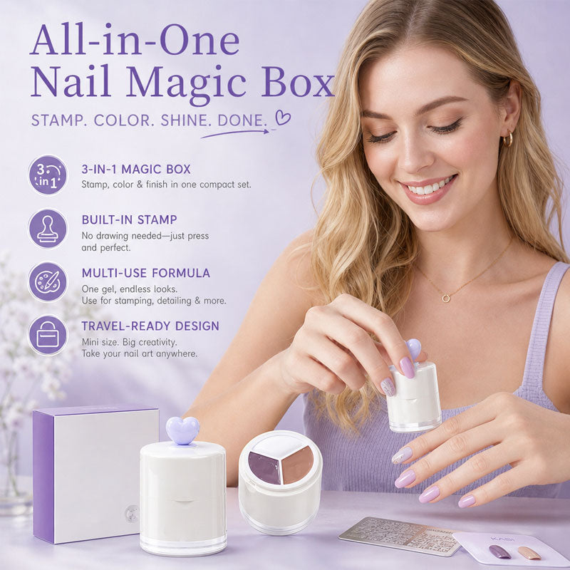 💅 3-in-1 Magic Box Solid Nail Gel
