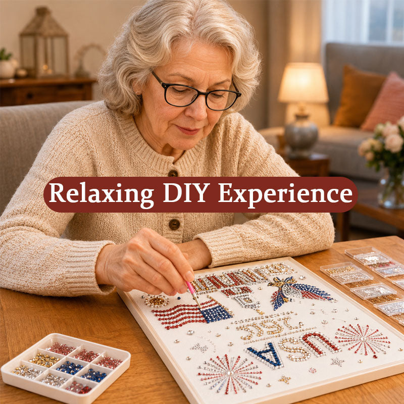 USA 250th Anniversary DIY Diamond Painting Kit✨💎