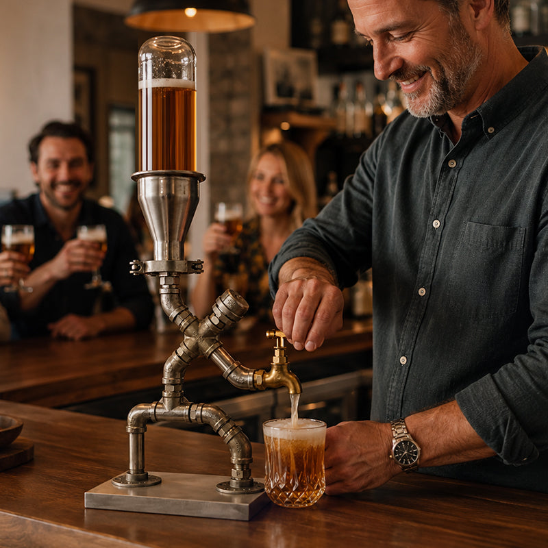 Industrial Style Gravity Drink Dispenser🏡 🍻