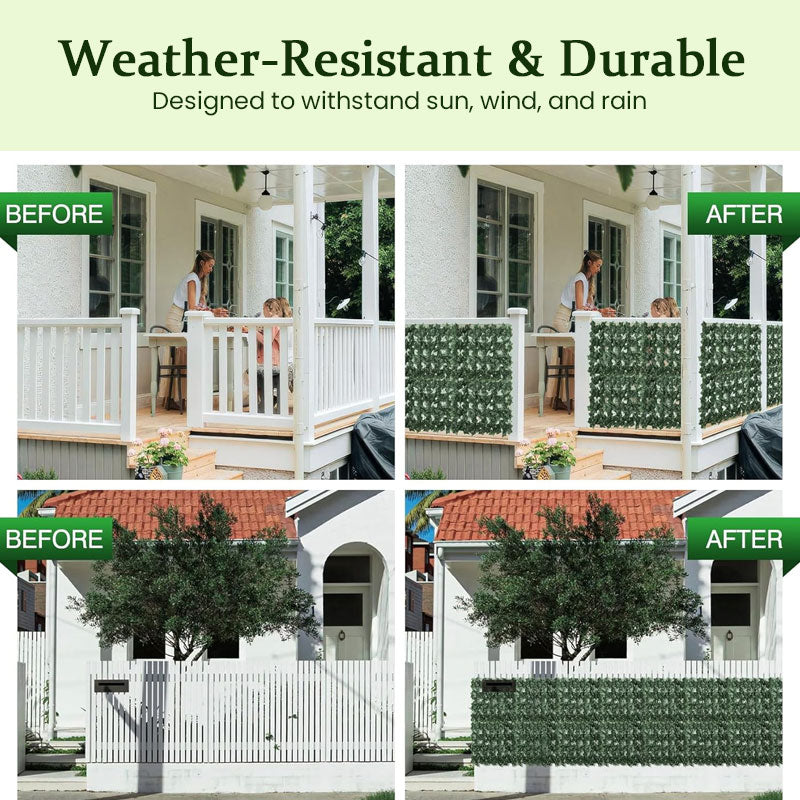 🌿 Instant Green Privacy Fence
