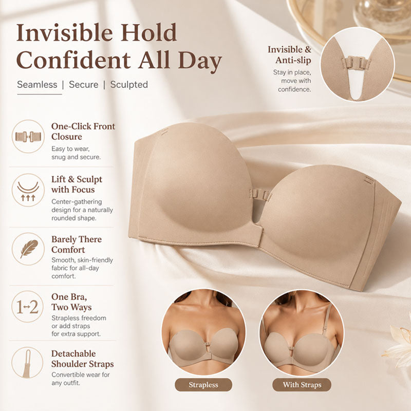 📢📢LAST DAY SALE 50% OFF✨Front Closure Push-Up Bra