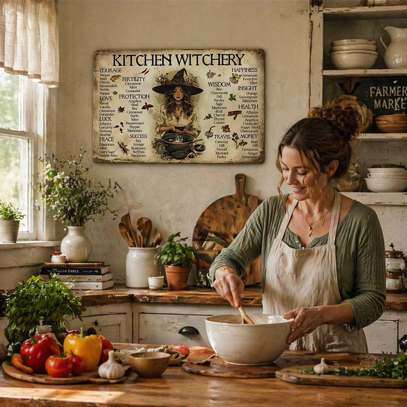 🧙♀️ The Kitchen Witch’s Guide Sign: Bring Good Mojo to Your Hearth
