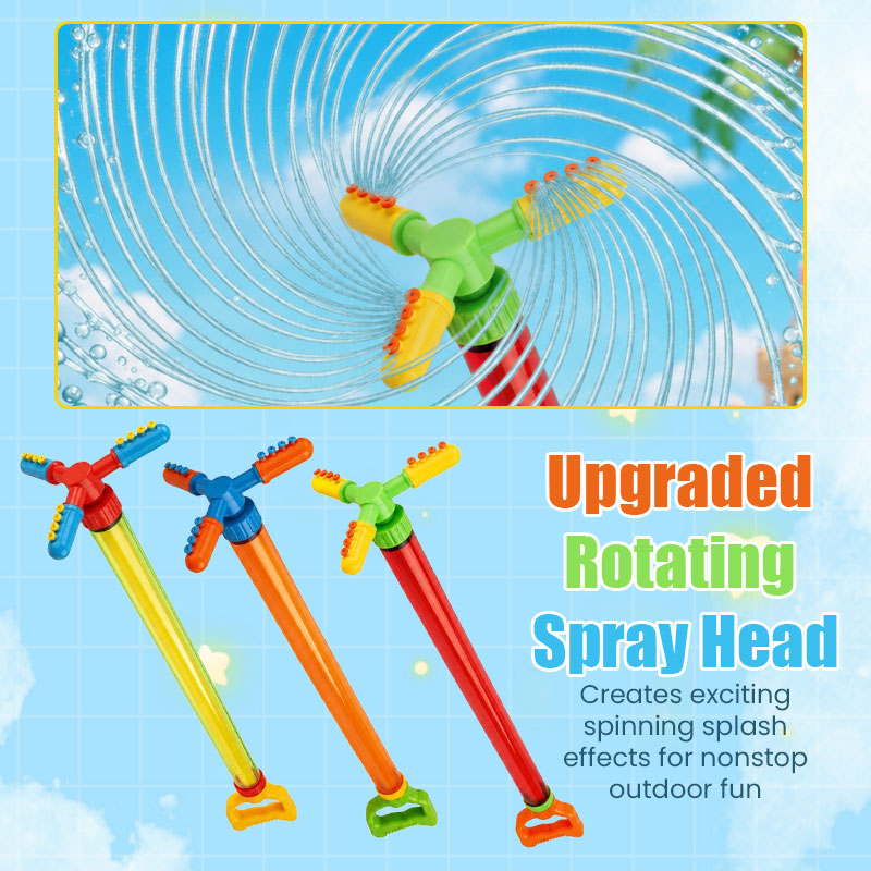 💦 Upgraded 360° Rotating Water Blaster For Kids 🌊