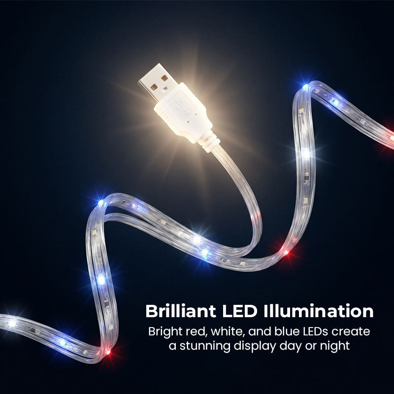 ⭐250th Anniversary American Flag LED Light