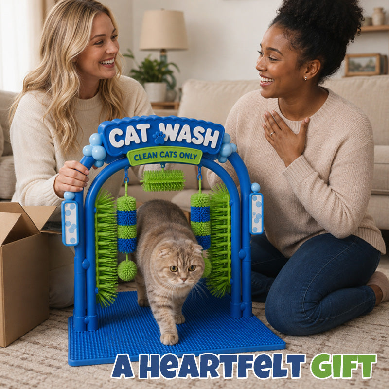 🐾 Self‑Service Cat Grooming Station – Stress‑Free Loose Fur Collector For Indoor Cats
