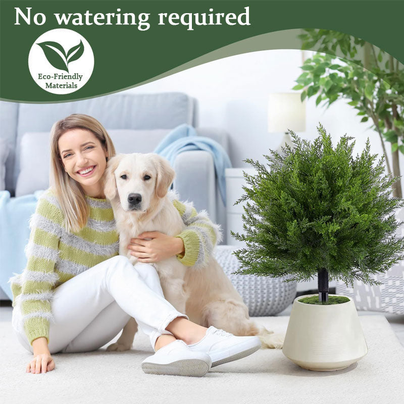 🌿Artificial Cedar Landscape Tree – Outdoor Porch & Garden Decor