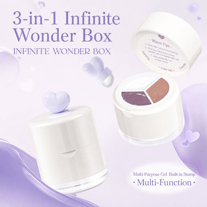 💅 3-in-1 Magic Box Solid Nail Gel