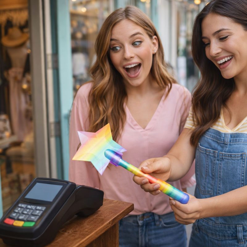 🔥 Hot Sale-50% Off ✨ Magic Wand Tap-to-Pay Card Holder