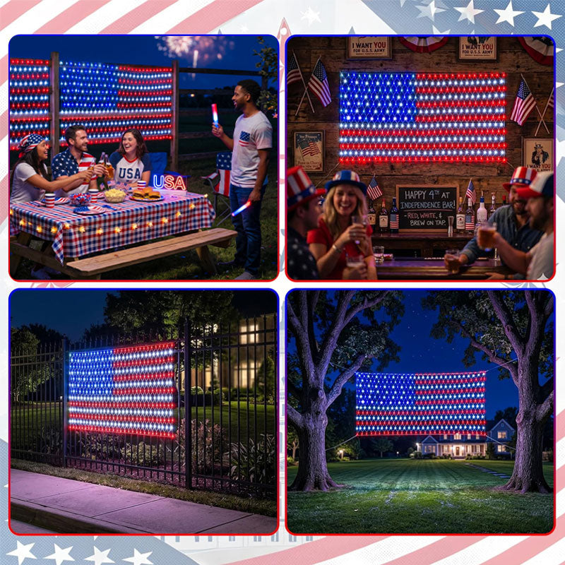 ⭐250th Anniversary American Flag LED Light