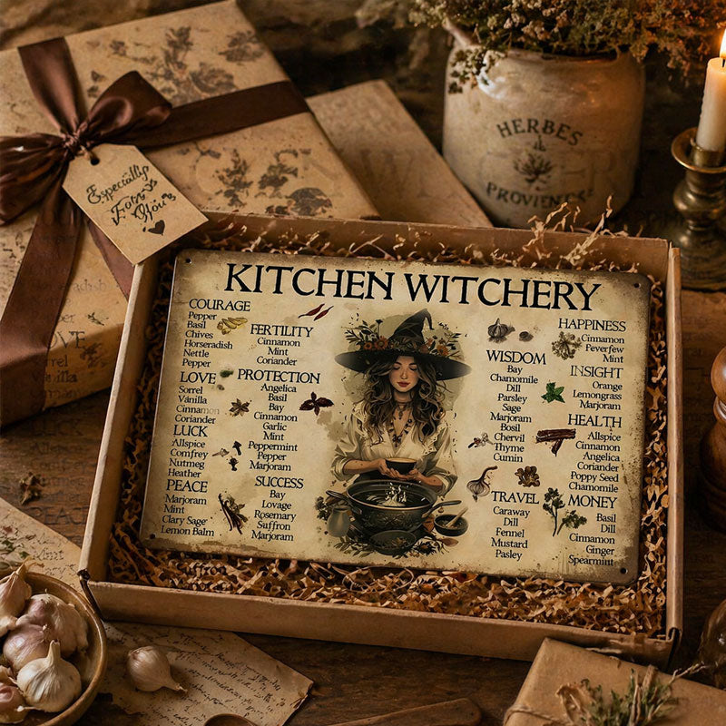 🧙♀️ The Kitchen Witch’s Guide Sign: Bring Good Mojo to Your Hearth
