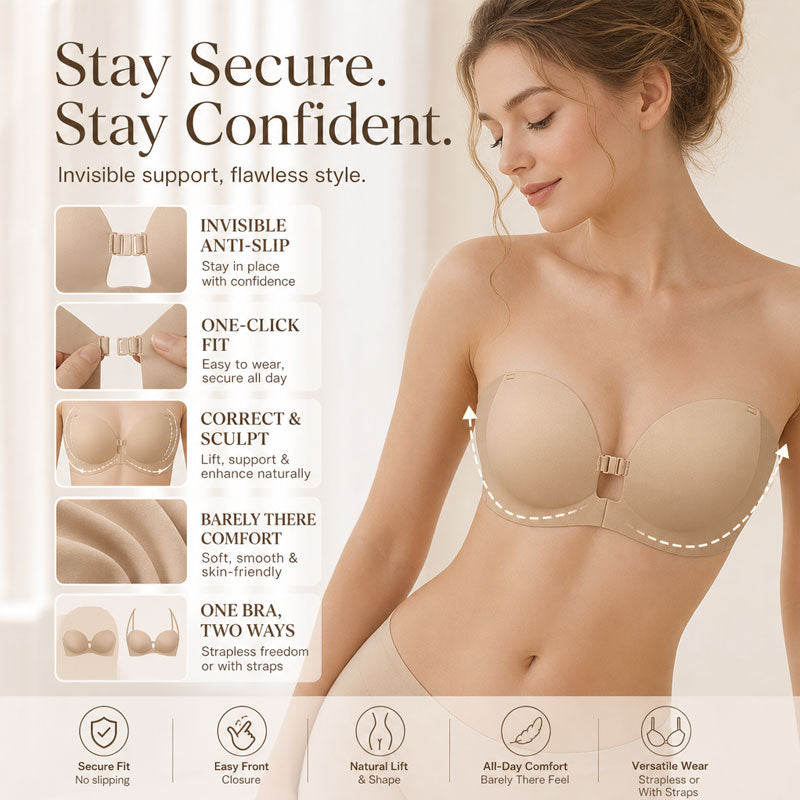 📢📢LAST DAY SALE 50% OFF✨Front Closure Push-Up Bra