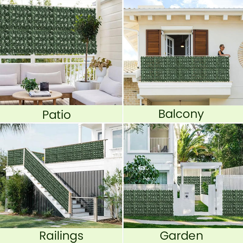 🌿 Instant Green Privacy Fence