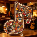 🎶Musical Note Instrument Jigsaw Puzzle Ornament