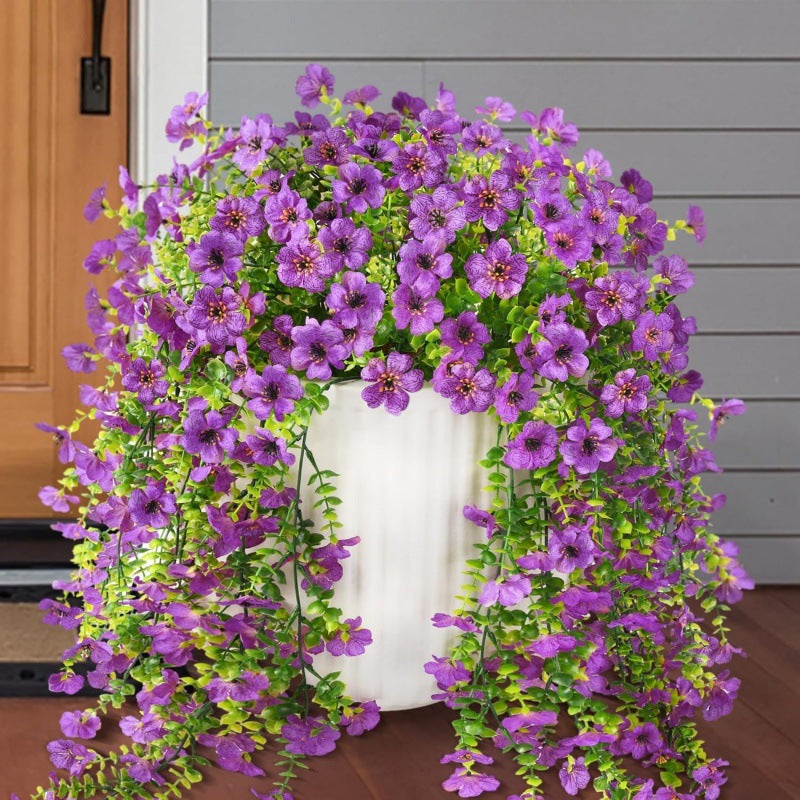 ⏳LAST DAY SPECIAL PRICE: $9.99!!🌷Outdoor cascading daisy and eucalyptus flowers – UV resistant