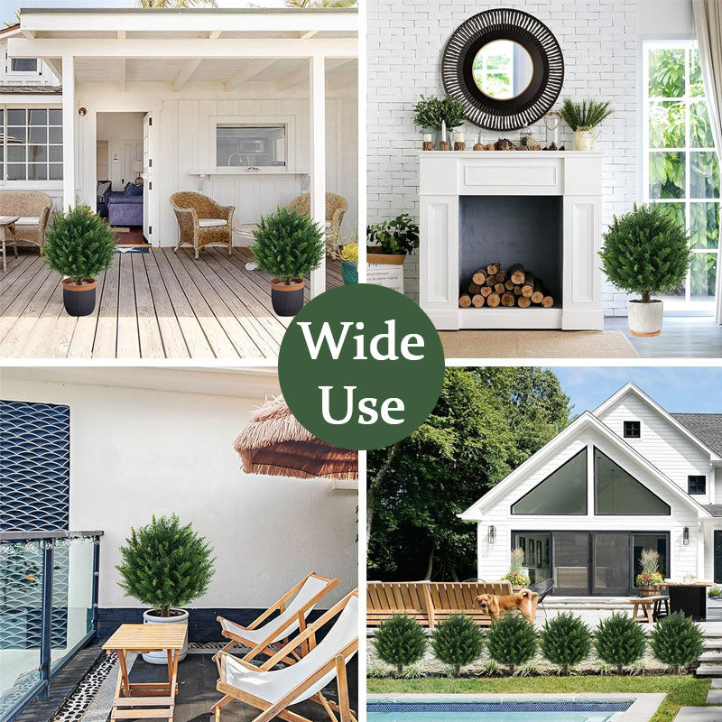 🌿Artificial Cedar Landscape Tree – Outdoor Porch & Garden Decor