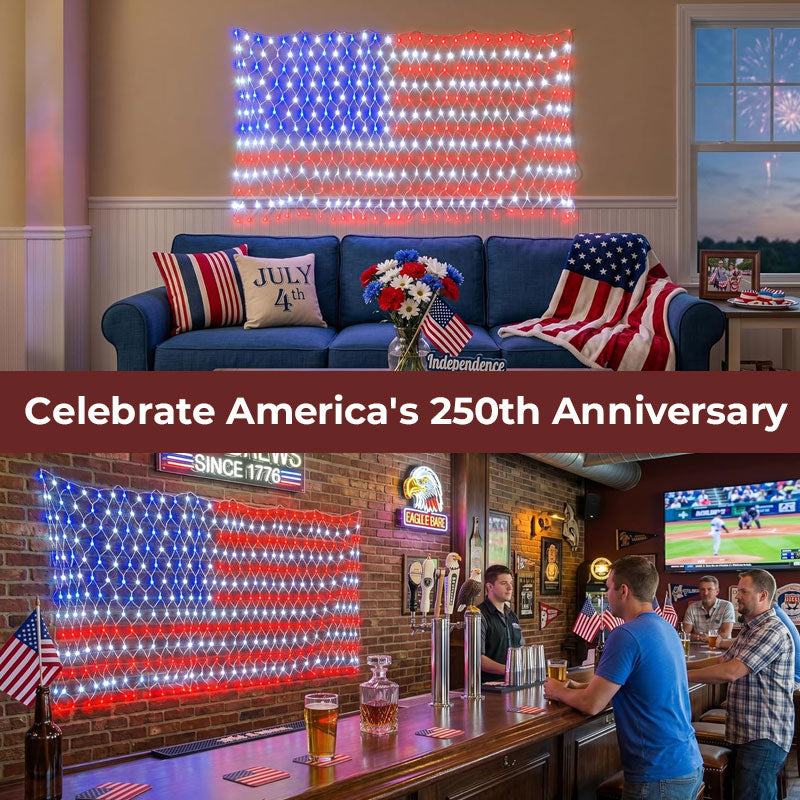 ⭐250th Anniversary American Flag LED Light