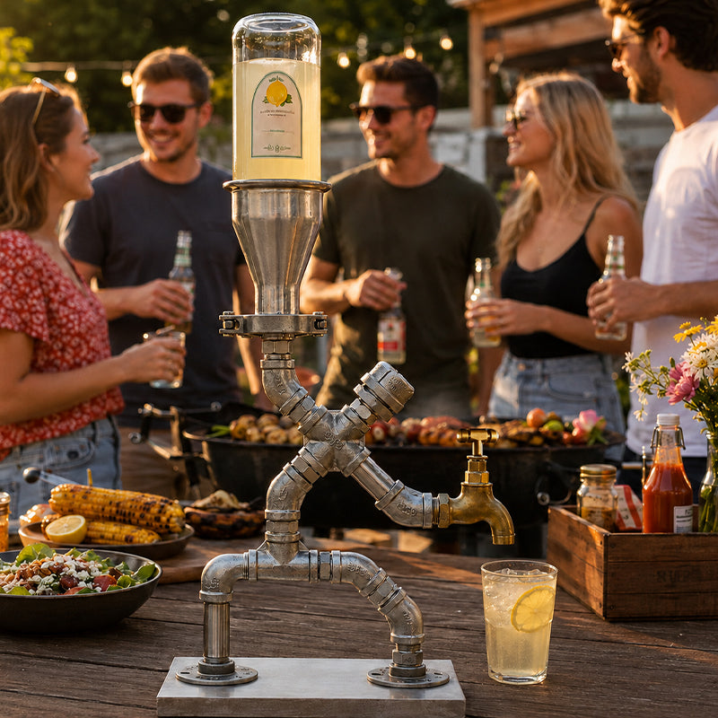 Industrial Style Gravity Drink Dispenser🏡 🍻