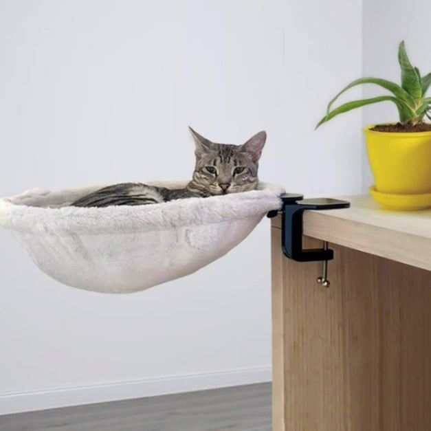 🐱Durable Ergonomic cat Desk Bed for Remote Workers