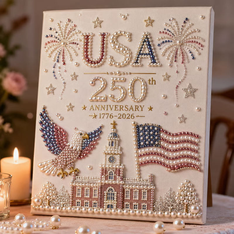 USA 250th Anniversary DIY Diamond Painting Kit✨💎